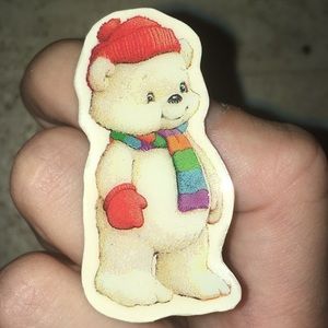 Christmas Polar Bear Pin